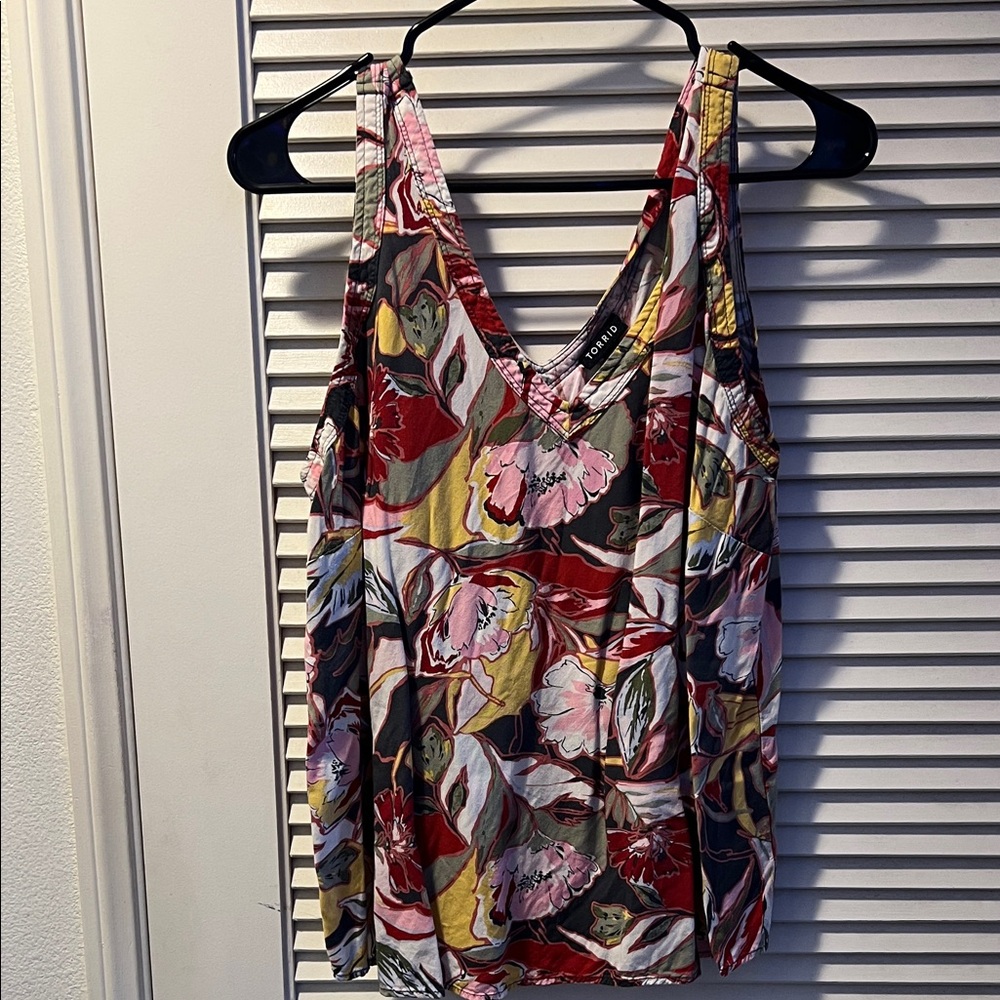 Torrid Multicolor Floral Camisole